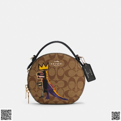 美國代購正品 Coach X Jean-Michel Basquiat 斜挎包
