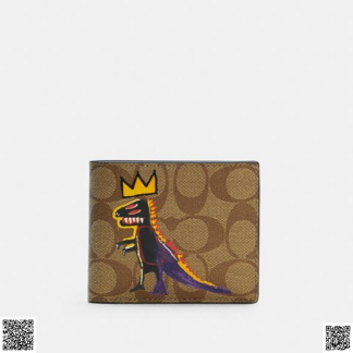 美國代購正品 Coach X Jean-Michel Basquiat 錢包