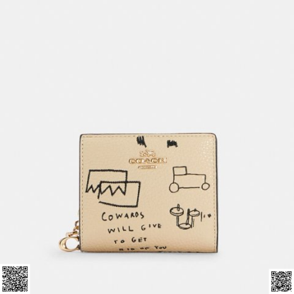 美國代購正品 Coach X Jean-Michel Basquiat 錢包