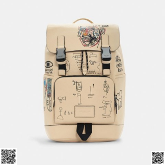 美國🇺🇸輸入正品 Coach X Jean-Michel Basquiat雙肩包