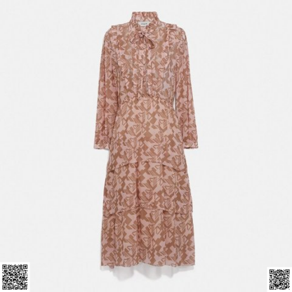 美國🇺🇸輸入正品 Coach 復古襯衫裙