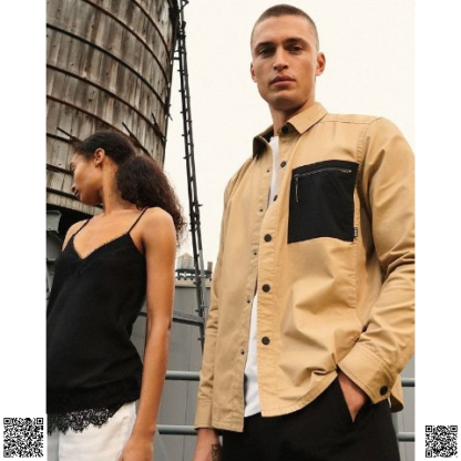 美國代購正品 DKNY 口袋襯衫外套
