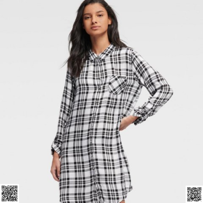 美國代購正品 DKNY 襯衫裙