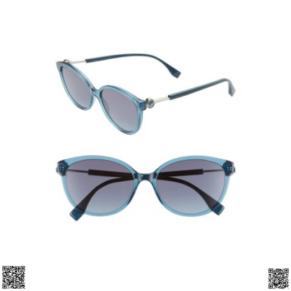 美國🇺🇸輸入正品 Fendi 57mm Cat Eye 墨鏡