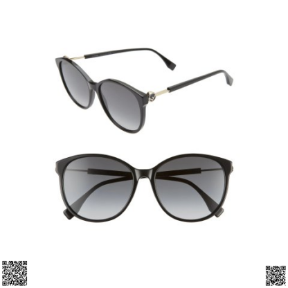 美國🇺🇸輸入正品 Fendi 58mm Gradient Cat Eye 墨鏡