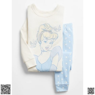 美國🇺🇸輸入正品 Gap 灰姑娘圖案 嬰兒、小童睡衣