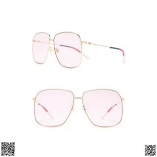 美國🇺🇸輸入正品 Gucci 61mm Oversized Square 墨鏡