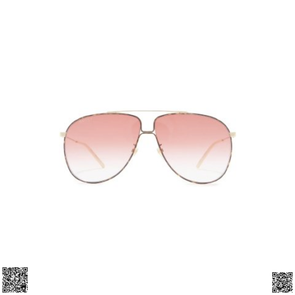 美國🇺🇸輸入正品 Gucci 63mm Fashion Aviator 墨鏡