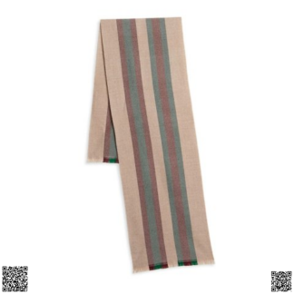美國🇺🇸輸入正品 Gucci 條紋羊毛圍巾