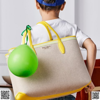美國🇺🇸輸入正品 Kate Spade 拼色帆布包