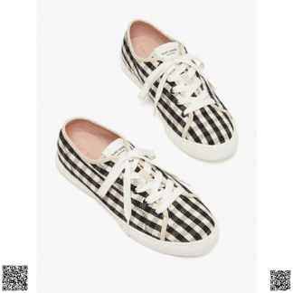 美國🇺🇸輸入正品 Kate Spade 格紋運動鞋
