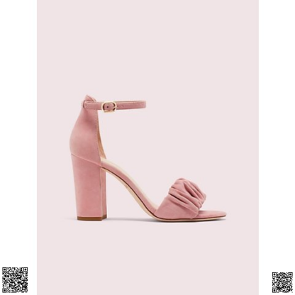 美國🇺🇸輸入正品 Kate Spade 褶皺高跟涼鞋