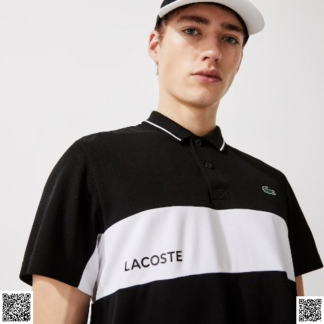 美國代購正品 Lacoste 拼色透氣Polo衫