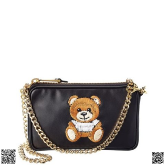 美國🇺🇸輸入正品 Moschino Inside-Out Teddy單肩包
