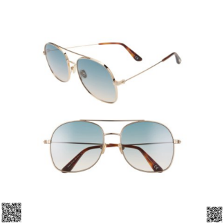 美國🇺🇸輸入正品 Tom Ford Delilah 58mm Aviator 墨鏡