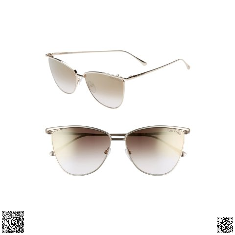 美國🇺🇸輸入正品 Tom Ford Veronica 58mm Gradient Mirrored Ca