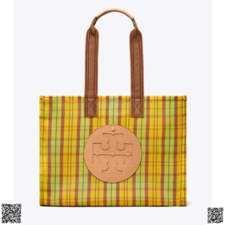 美國代購正品 Tory Burch Ella Mesh 格紋托特包