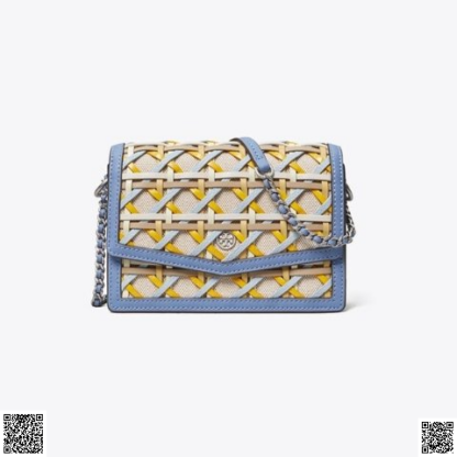 美國代購正品 Tory Burch Robinson Woven 迷你單肩包