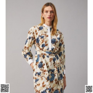 美國代購正品 Tory Burch 優雅印花裙