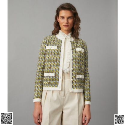 美國代購正品 Tory Burch 小香風開衫