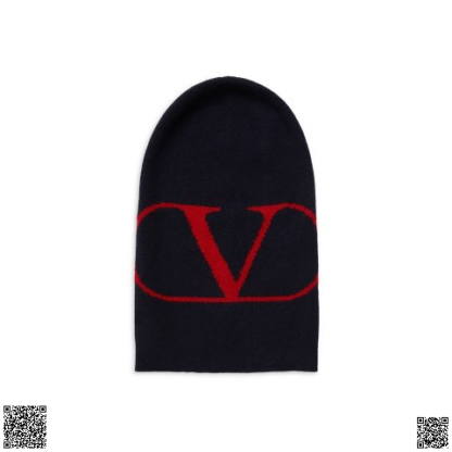 美國🇺🇸輸入正品 Valentino 羊絨羊毛混紡logo冷帽