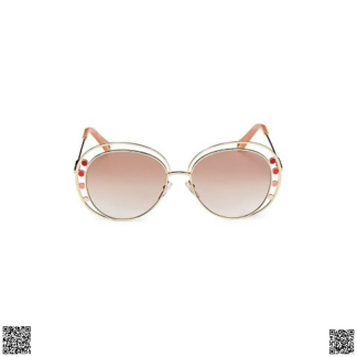 美國🇺🇸輸入正品 Chloe 57MM Round 墨鏡