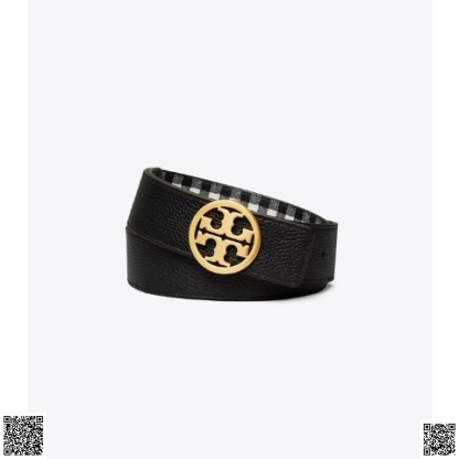 美國🇺🇸輸入正品 Tory Burch 1 1/2 Gingham 雙麵腰帶
