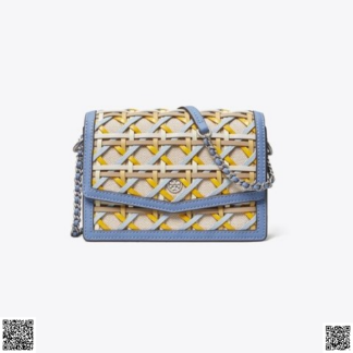 美國🇺🇸輸入正品 Tory Burch Robinson Woven 迷你單肩包