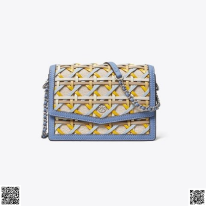 美國🇺🇸輸入正品 Tory Burch Robinson Woven 迷你單肩包