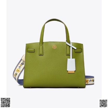 美國🇺🇸輸入正品 Tory Burch Walker Webbing 斜挎包 菠菜