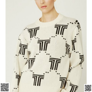 美國🇺🇸輸入正品 Tory Burch logo羊毛毛衣