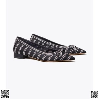美國🇺🇸輸入正品 Tory Burch 絲帶尖頭平底鞋