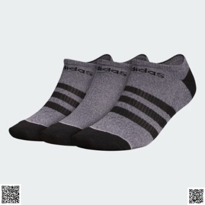 美國代購正品 Adidas 3-Stripes 男士船襪三雙