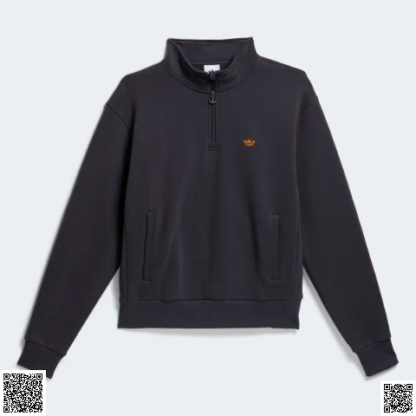 美國代購正品 Adidas Heavyweight Shmoofoil 半拉鏈衛衣