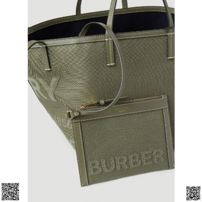 美國代購正品 Burberry Horseferrry 帆布Tote包