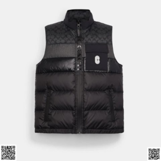 美國代購正品 COACH Down羽絨服背心