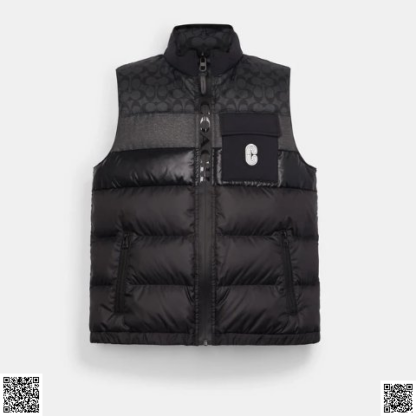 美國代購正品 COACH Down羽絨服背心