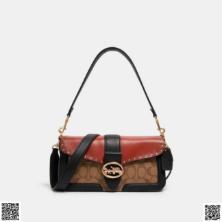 美國代購正品 COACH Georgie 斜挎包
