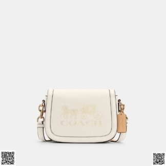 美國代購正品 COACH Saddle 斜挎包