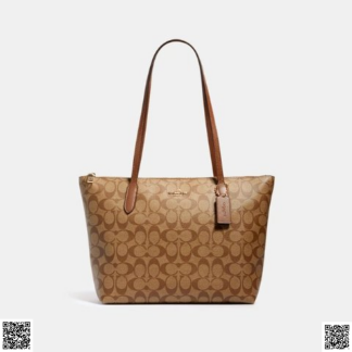 美國代購正品 COACH 老花托特包