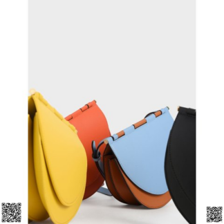 美國代購正品 Charles & Keith 半圓斜挎包