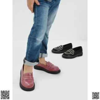 美國代購正品 Charles & Keith 漆皮樂福鞋