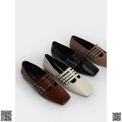 美國代購正品 Charles & Keith 瑪麗珍平底鞋
