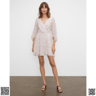 美國代購正品 Club Monaco 印花連衣裙