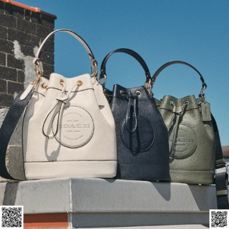 美國代購正品 Coach Dempsey 水桶包 黑色