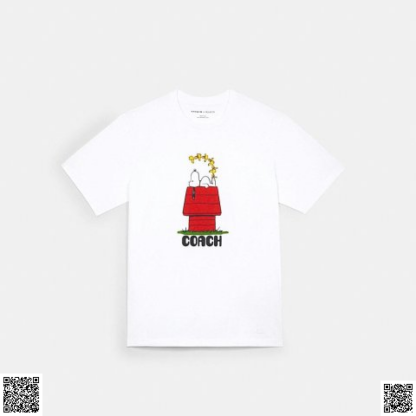 美國代購正品 Coach X Peanuts 史努比T恤
