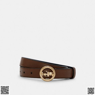 美國代購正品 Coach 馬車扣腰帶