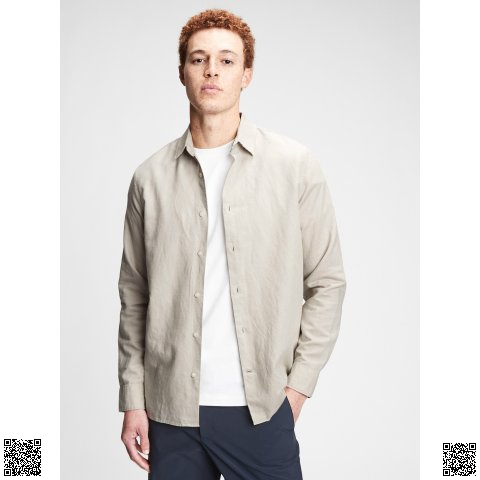 美國代購正品 Gap 亞麻襯衫