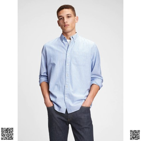 美國代購正品 Gap 條紋牛津襯衫