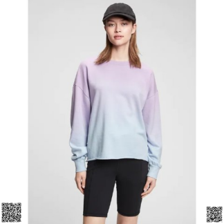 美國代購正品 Gap 漸變夢幻紫衛衣